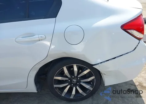 2015 Honda Civic Ex-L from USA, damaged, VIN 19XFB2F91FE214257